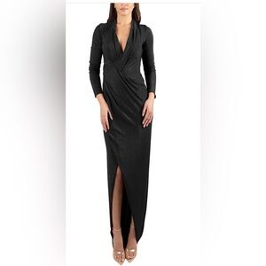 PIA GLADYS PEREY FRIEDA BLACK WITH SOME METALLIC NWT